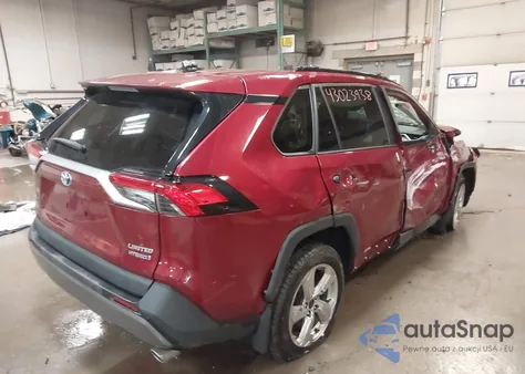 2020 Toyota Rav4 Hybrid Limited from USA, damaged, VIN 4T3D6RFV2LU005286